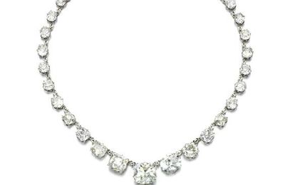 Diamond necklace, early 20th century