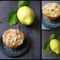 Muffins citron et streusel
