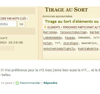 Oh Oh Oh - Résultats du concours!
