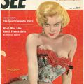 Marilyn Mag "See" (Usa) 1954