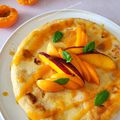 Fondant aux abricots et nectarines 