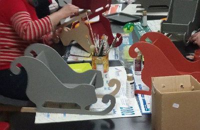 Les Ateliers Passion sont en pleine préparation de Noël !!!!