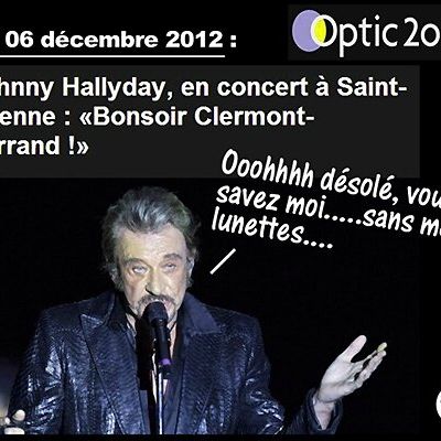 La dernière pub de Johnny pour Optic 2000