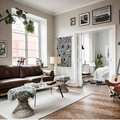 En Suède.... VISITONS un appartement, dans un