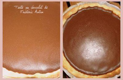 La "fameuse" tarte au chocolat ...