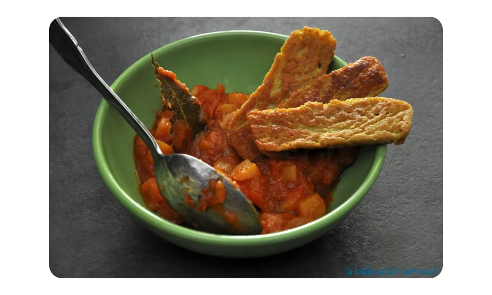 Fondue de légumes d'hiver à la tomate