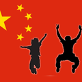 Les drapeaux chinois du Club Voyage autour du monde