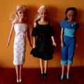 3 nouvelles tenues Barbies