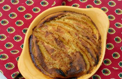 Gratin de mangue, poudré de coco 