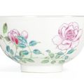 A famille-rose 'floral' bowl, mark and period of Yongzheng 