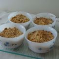 pour le dessert # 1 - crumble à la pomme