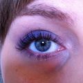 Make up de lundi (pari tenu pour le violet les filles) et d'aujourd'hui