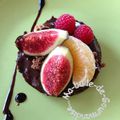 Ganache Chocolaté aux Fruits de Saison...