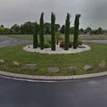 Rond-point à Ménétrol