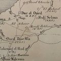 Carte de la zone Bejaia-Beni Foughal-Jijel datant de 1860