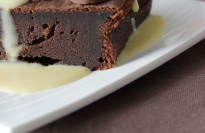 Fondant au chocolat noir / mascarpone