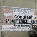 Publicité murale peinte : Meubles Constantin