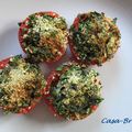 Tomates gratinées aux herbes