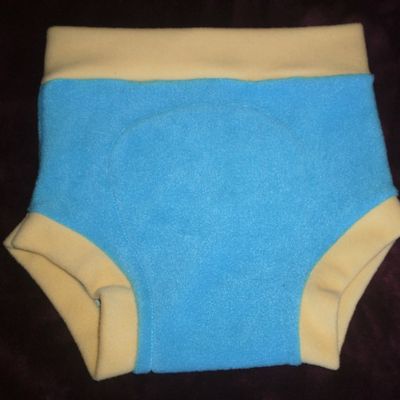 Shorty polaire lapin bleu