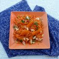 Salade de lentilles corail/carottes /clémentines 