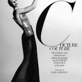 "Couture" with Candice Swanepoel  by Karl Lagerfeld for Harper's Bazaar US, October '11