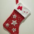 customiser une chaussette de Noël