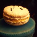 Macaron vanille-fruit de la passion