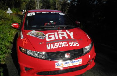 rally  des monts dome 2016  N°37  honda civic ty R