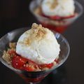 Coppa cheesecake - Coupe cheesecake