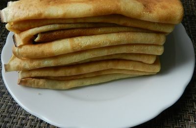 crêpes au lait d'amande