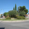 Rond-point à Sorgues