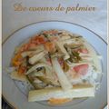 Moqueca de coeurs de palmier