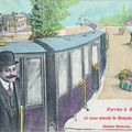 Carte postale passe-partout : J'arrive à Belfort avec voyageur !