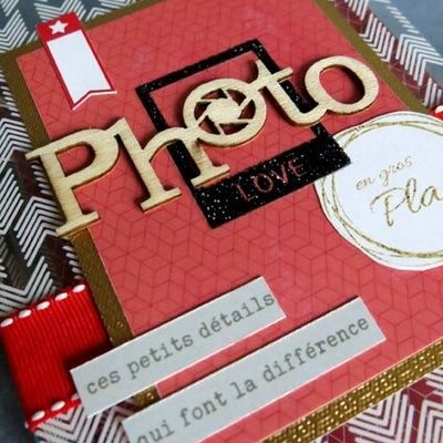 LaFéeDuScrap en ROUGE