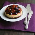 Cheesecake aux quetsches