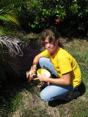 Vite les cloches sont passées ....et le chocolat fond .....
