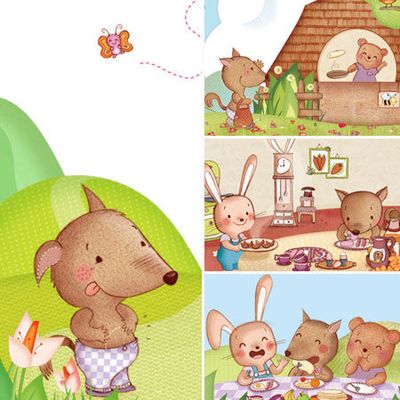 Extraits - histoire de loup