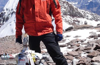 Dubart a vaincu l'Aconcagua