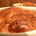 Soufflés de poireau et lardons