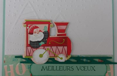 Carte Train du Père Noël