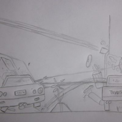 Poursuite dans la rue