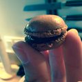 Macaron à la Pralinoise (1er essai)