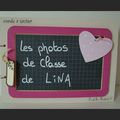 album photos de classe "coeur" lina