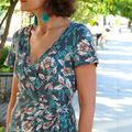 Summer wrap dress