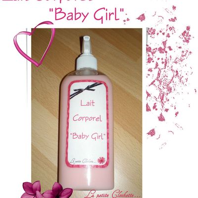 Lait corporel "Baby Girl"