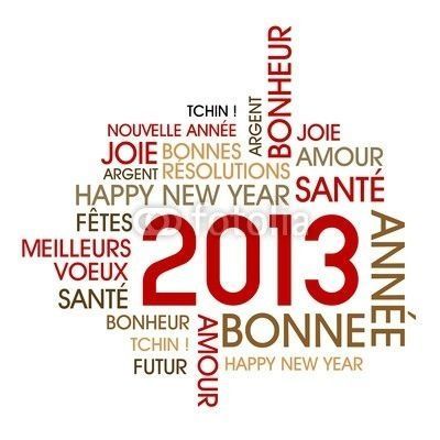 Bonne année 2013 !!!!