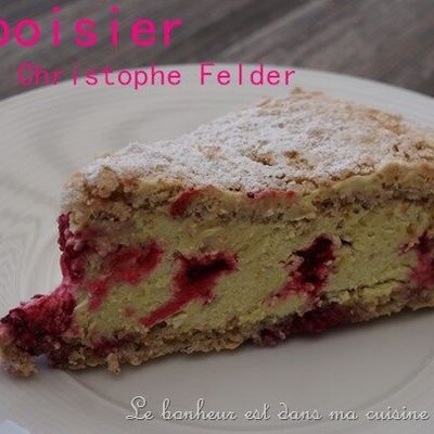 Framboisier à la pistache de Christophe Felder