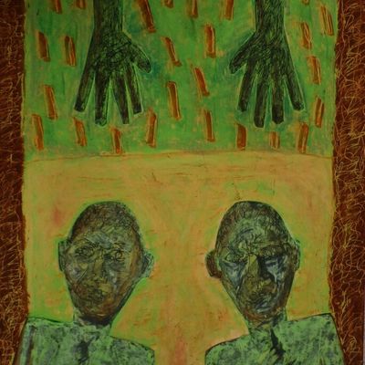 Sans Titre - Technique mixte sur papier - 23x32