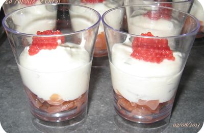 Verrines Saumon-Mascarpone