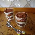 Tiramisu au Chocolat et Salidou